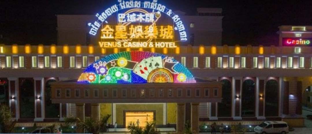 Venus Casino - sòng bài biên giới điển hình tại Krong Bavet, Campuchia